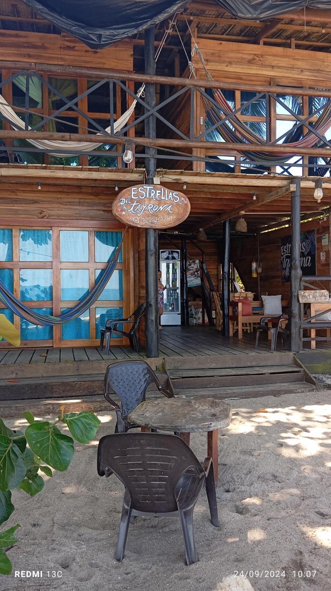 Hostal Estrellas Del Tayrona Playa Mendihuaca Guachaca Esterno foto